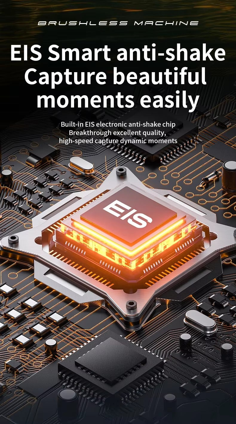 Z102 4K HD Foldable Shock-Absorbing EIS Anti-Shake Smart Drone