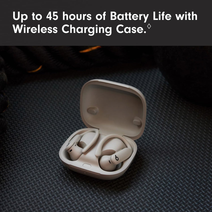 Powerbeats Pro 2 - Wireless Noise Cancelling Workout Earbuds with Secure- Fit Earhooks, Up to 45-Hour Battery with Charging Case, Sweat & Water Resistant, Heart Rate Monitoring - Quick Sand