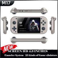 M17 Handheld Video Game Console 64G 128G Open Source Linux System 4.3inch Screen Portable Pocket Video Player Retro Gaming Conso