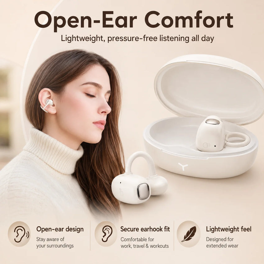 H22 AI Translation Open-Ear Earbud