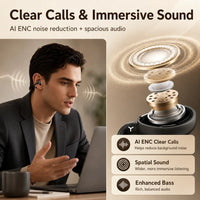 H22 AI Translation Open-Ear Earbud